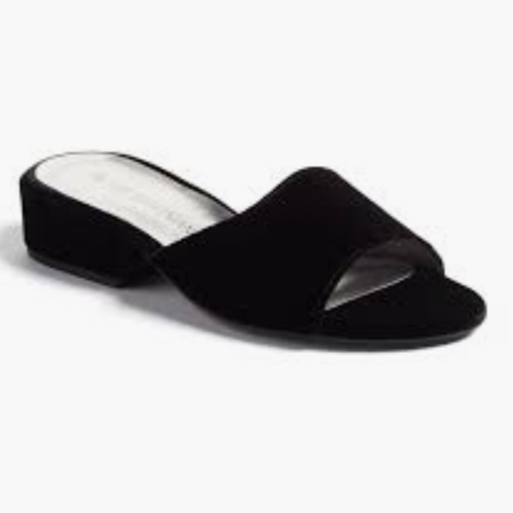 Stuart Weitzman Slide Velvet Slides - image 4